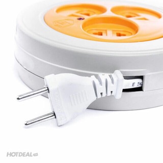 Ổ CĂM ĐIỆN XOAY TRÒN 3 LỔ CẮM, DÂY 5M - 528
