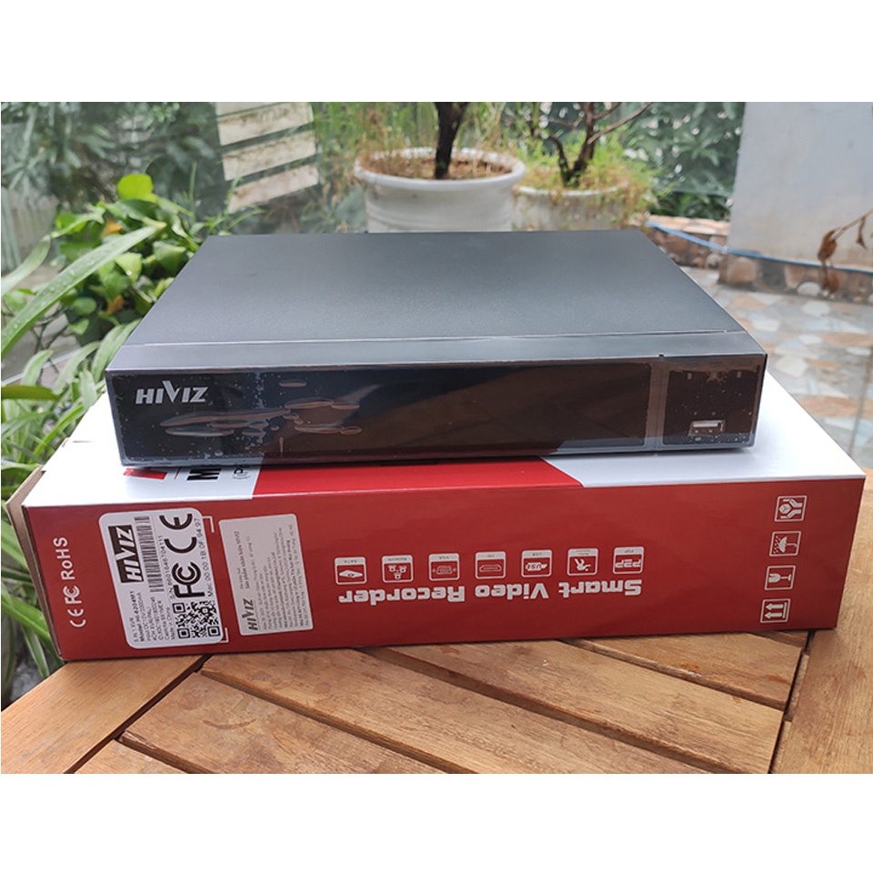 [Chính Hãng] Đầu ghi Hình NVR Hiviz 9 Kênh IP HI-8209M1, hỗ trợ mọi camera ip tới 5MP 25fp với chuẩn onvif 2.8 - Bảo hàn