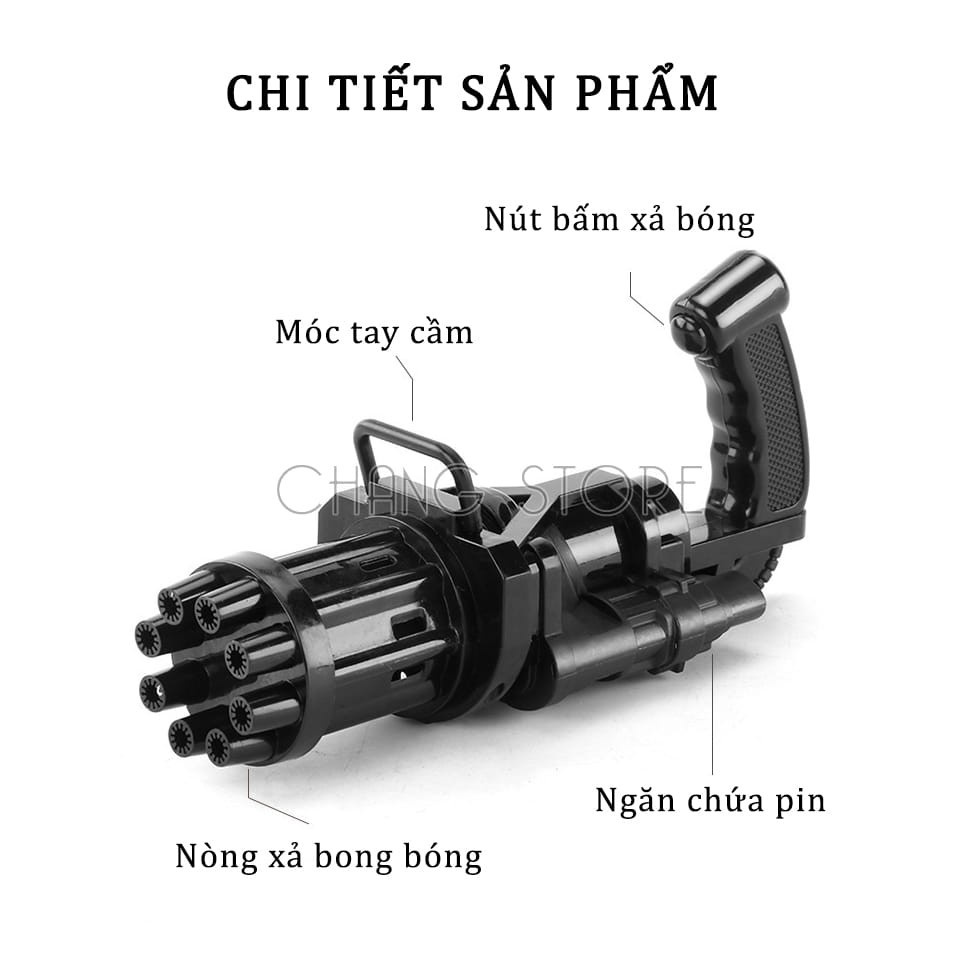 Súng Đồ Chơi Bắn Bong Bóng Xà Phòng Cho Trẻ, Đồ Chơi Thổi Bong Bóng Xà Phòng Siêu Hot