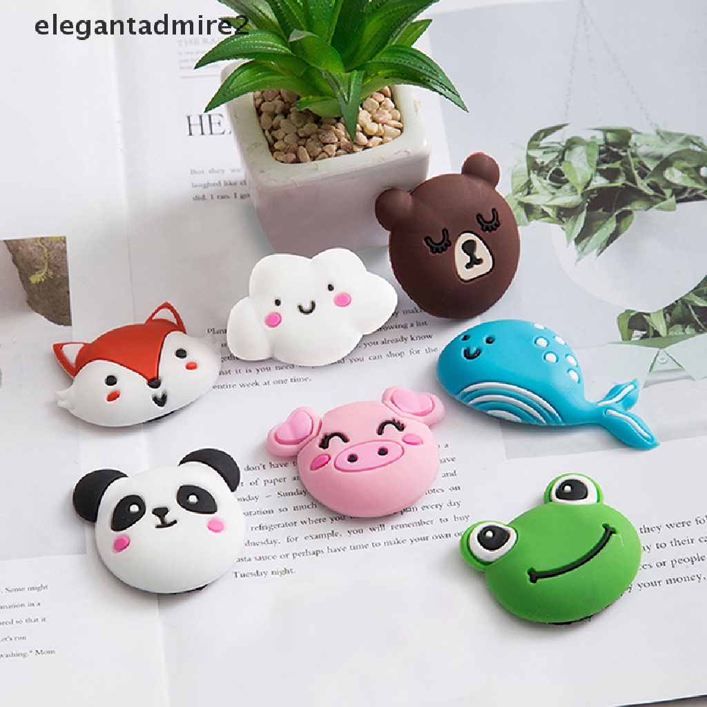 FENDER [gant] Miếng Cao Su Bọc Bảo Vệ Tay Nắm Cửa Chống Tiếng Ồn Phong Cách Động Vật Dễ Thương