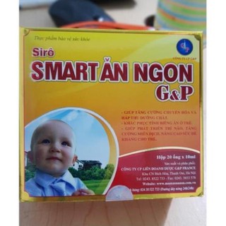 Siro smart ăn ngon g&p của công ty dp g&p prance