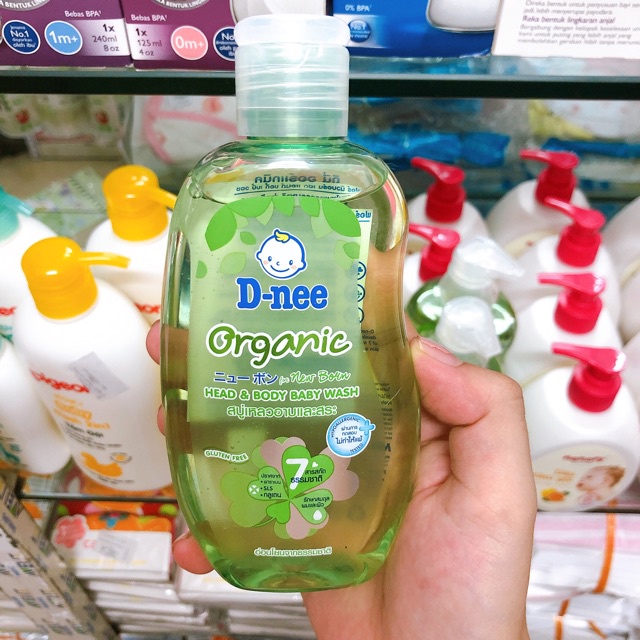Sữa Tắm Gội Cho Trẻ Sơ Sinh, Trẻ Em Hiệu _ Dnee 200 ml ( Thái Lan )