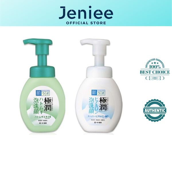 Sữa rửa mặt tạo bọt Hada Labo Gokujyun Foaming Cleanser (160ml) - Jenieeshop