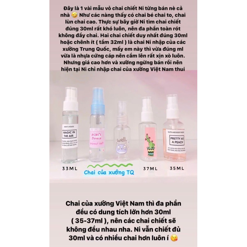 [SAMPLE 30ml] Xịt thơm dưỡng ẩm bodymist Bath and Body Works 30ml | BigBuy360 - bigbuy360.vn