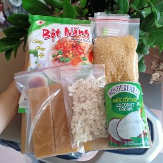 Sét nguyên liệu chè bưởi siêu cùi ( nấu 4kg chè)