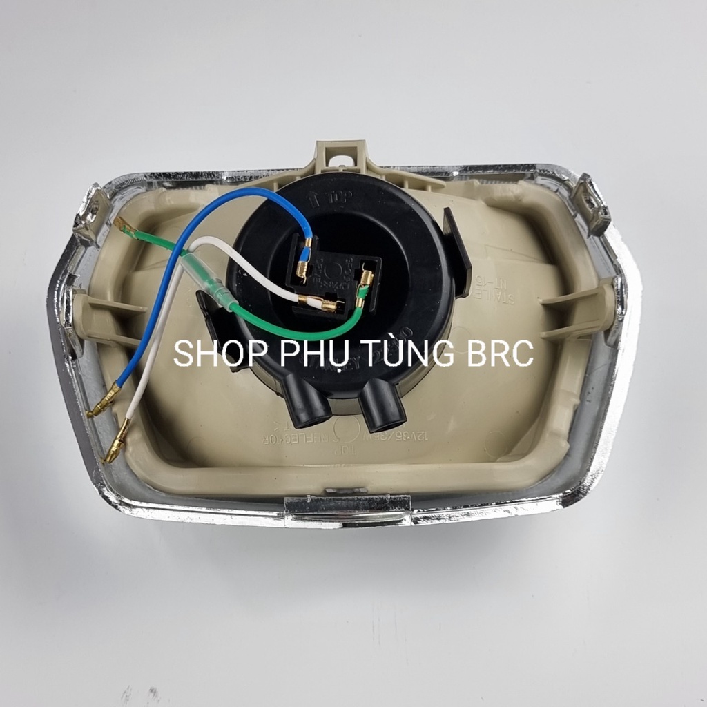 Bộ đèn pha xe SUPER DREAM đèn lồi