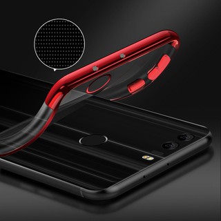 For Huawei Honor 8 Ring Stand Soft Plating Clear Cover