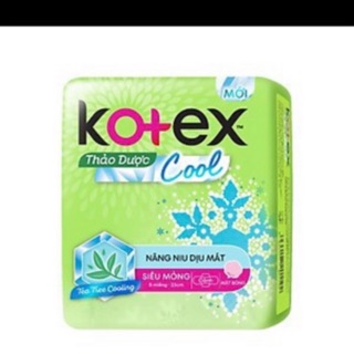 băng vệ sinh kotex thảo dược cool