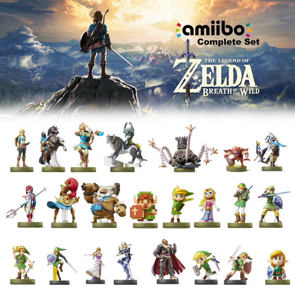 Bộ 23 Thẻ Hình Nhóm Nhạc Zelda Amiibo