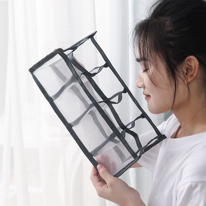 Hộp Đựng Đồ Lót/Vớ Nhiều Ngăn Tiện Dụng