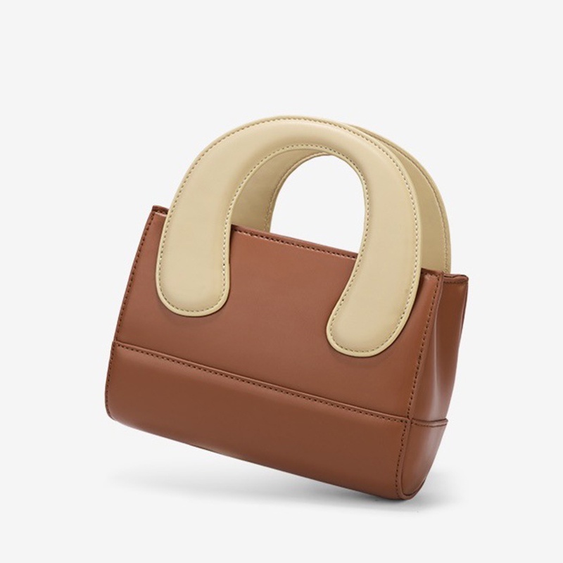 Túi đeo chéo IELGY phối màu tương phản đơn giản sành điệu cho nữ