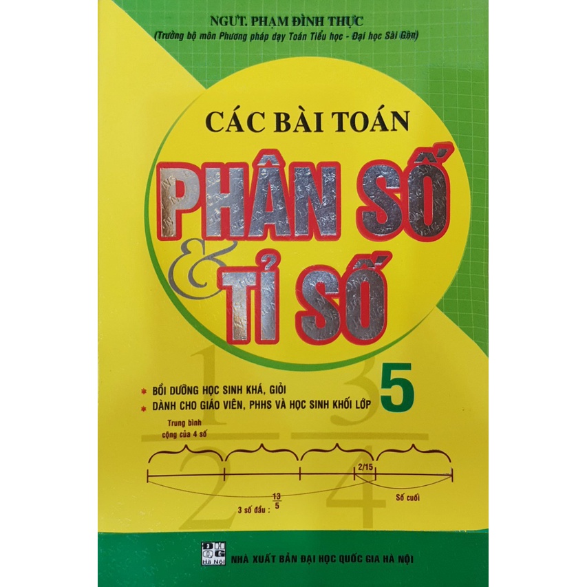 Sách - các bài toán phân số & tỉ số 5