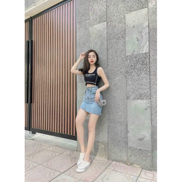 bán sỉ chân váy bò cạp cao | BigBuy360 - bigbuy360.vn