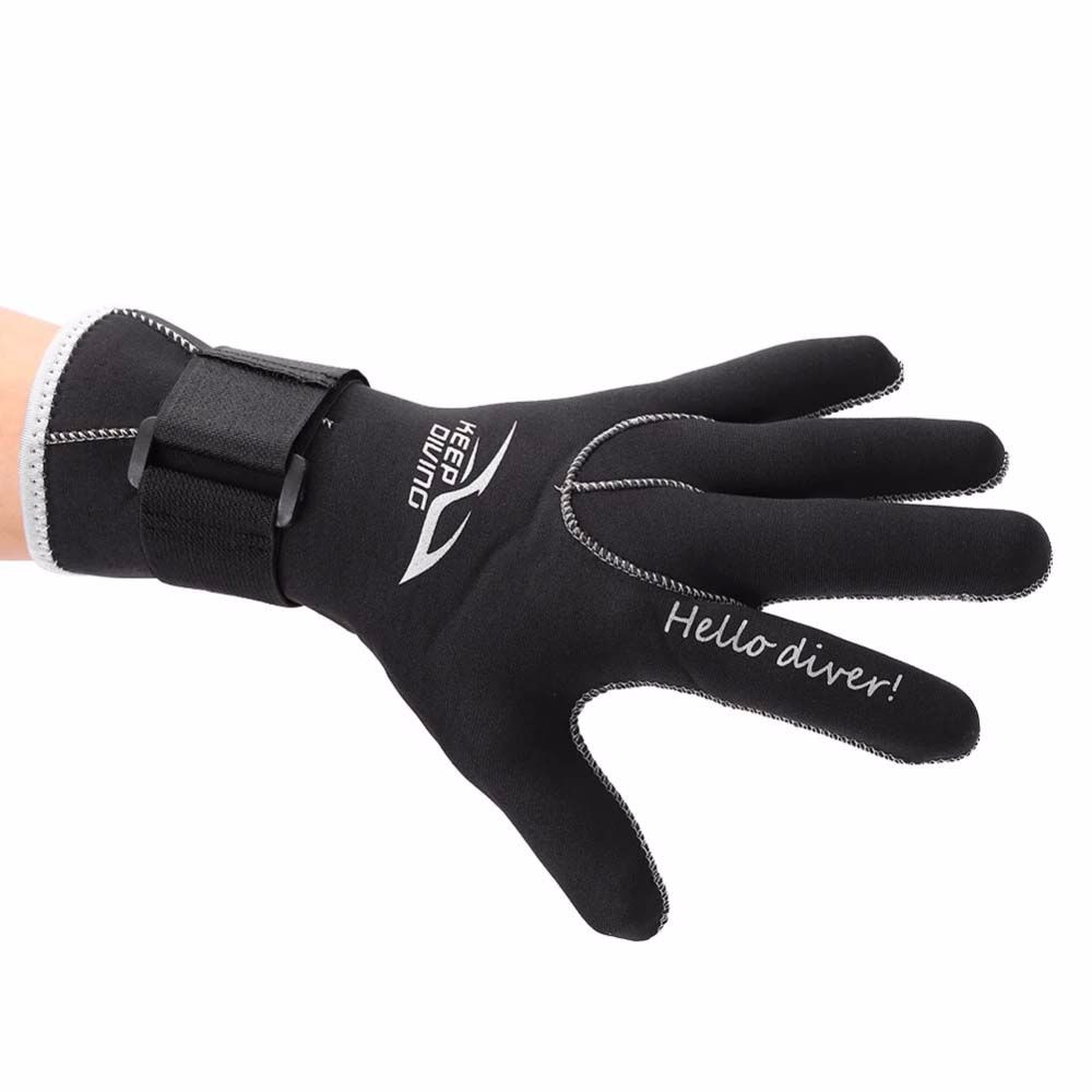 Găng tay lặn biển dày 3mm hỗ trợ giữ ấm có nhiều màu độc đáo