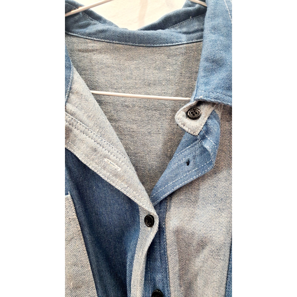 Pass áo Sơ mi jean độc lạ made in korea like new