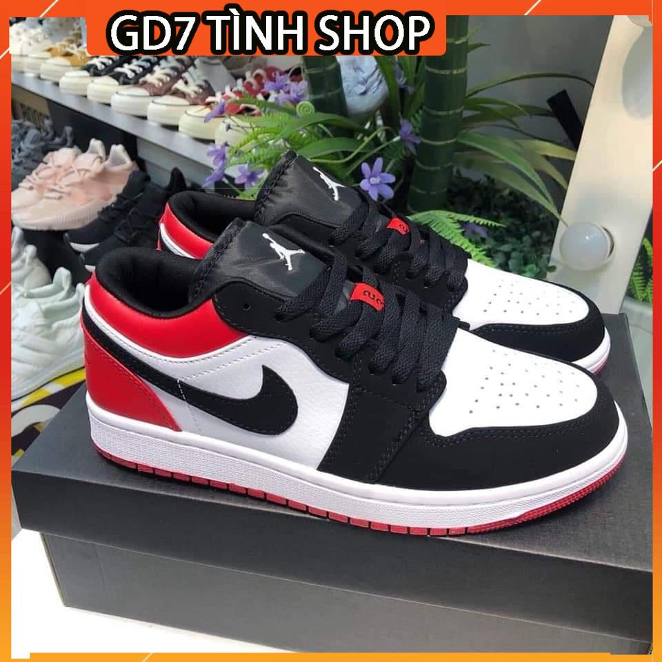 Giày JORDAN 1 Low đen trắng , Giày Sneaker 𝐉𝐎𝐃𝐀𝐍 1 Panda THẤP CỔ Màu Đen Trắng