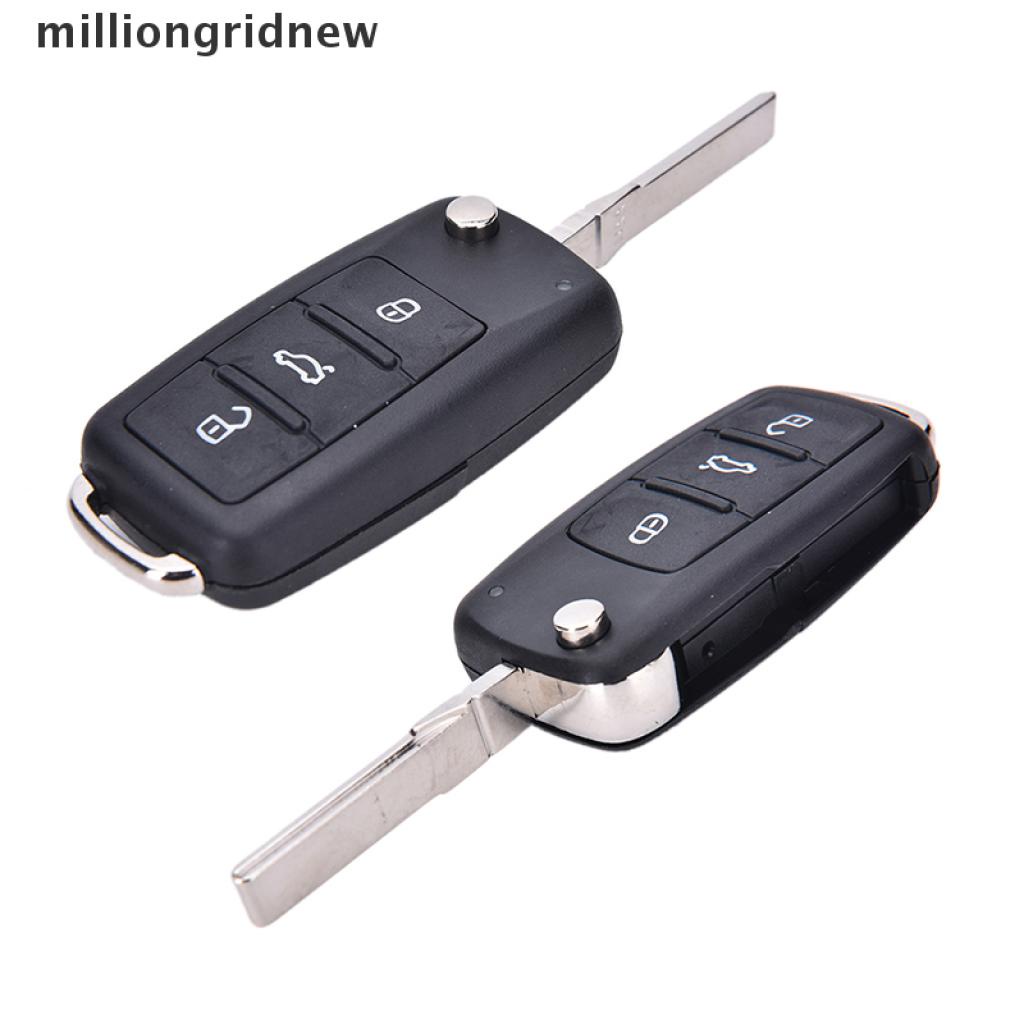 Vỏ Chìa Khóa Điều Khiển Từ Xa 3 Nút Cho VW Polo GOLF MK6 Touareg
