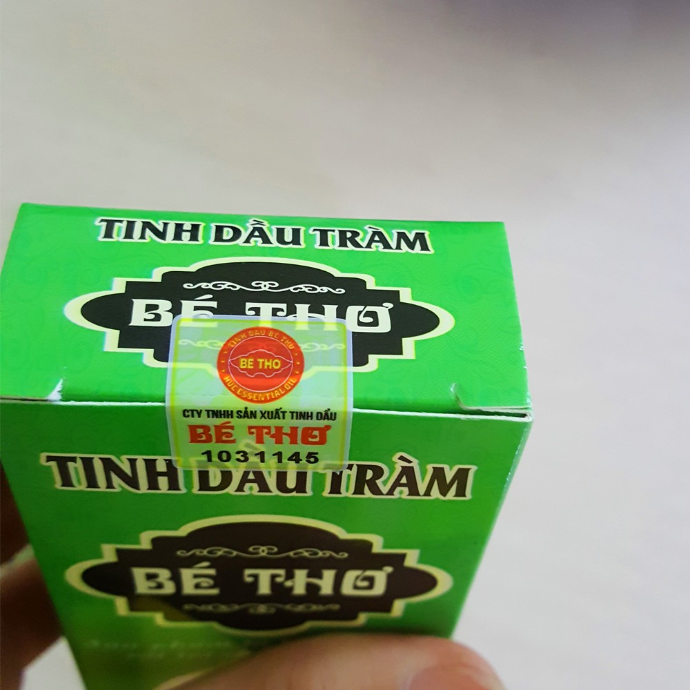 Tinh dầu tràm chính hãng Bé Thơ nguyên liệu 100% tự nhiên an toàn 50 ml