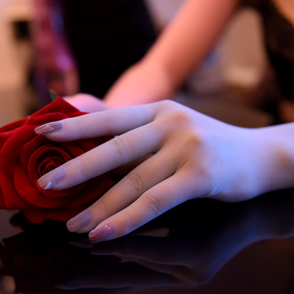 Găng Tay Dài Siêu Mỏng Quyến Rũ Cho Nữ