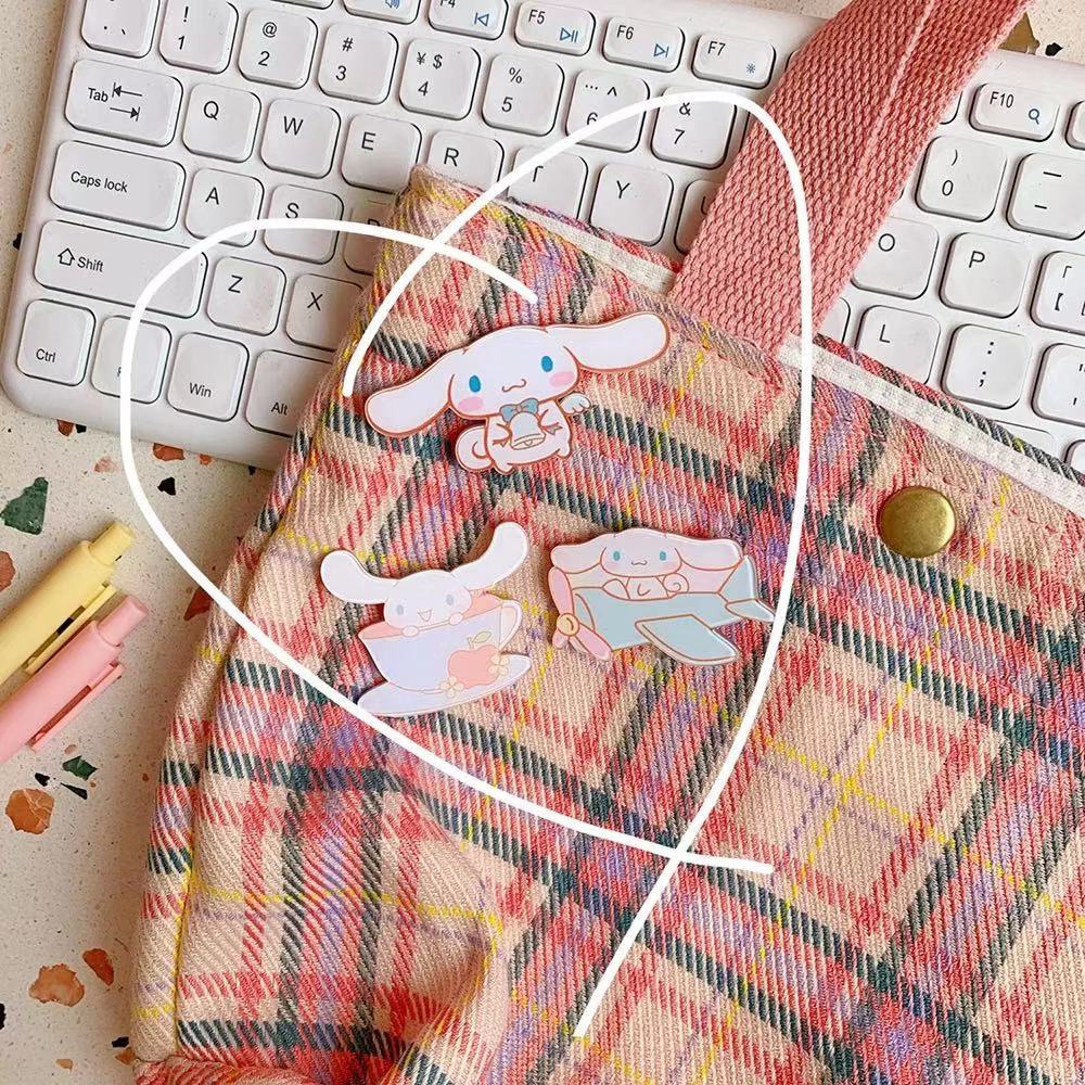 Ghim Cài Áo Hình Chú Chó Cinnamon Dễ Thương