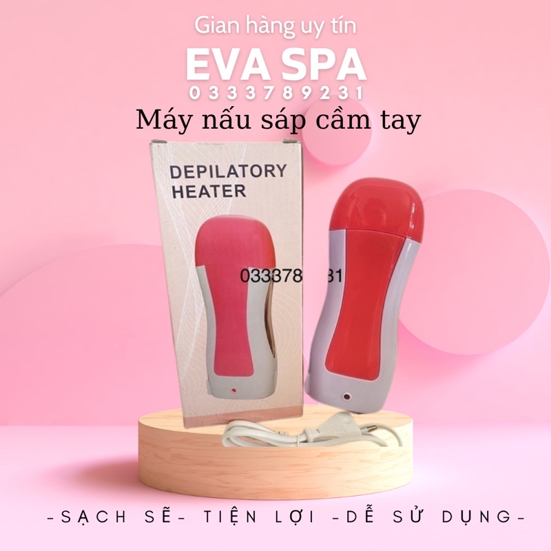 Máy Nấu Sáp Wax Lông Tiện Lợi Depilatory- Máy Hồng Loại 1 Nóng Nhanh