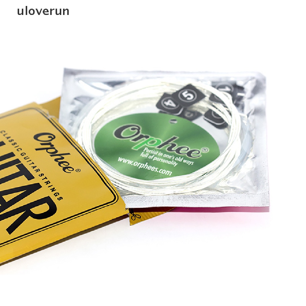 1 Set Dây Đàn Guitar Cổ Điển Bằng Nylon Và Dây Mạ Bạc NX Series