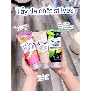 Sữa rửa mặt tẩy da chết st.lves 170ml
