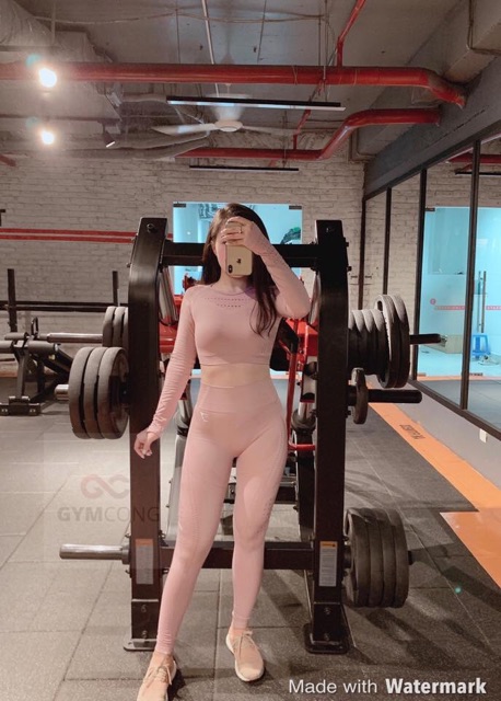 Quần gym yoga co dãn gymshark