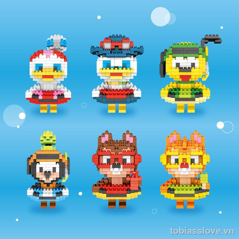 ❤️ HÀNG CÓ SẴN TRONG KHO 100% ❤️Khối xây dựng Bộ Đồ Chơi Lắp Ráp DIY Hình Búp Bê Hoạt Hình Dành Cho Bé Trai Và Bé Gái đồ chơi trẻ em quà Họa Tiết Hoạt Hình