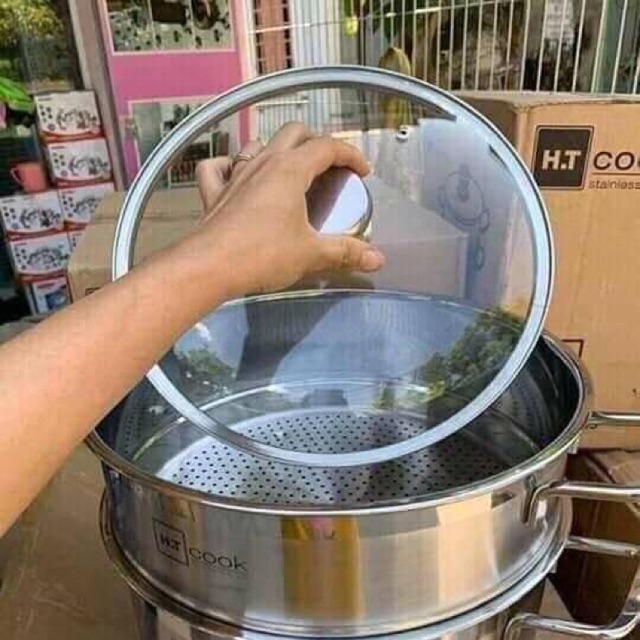 Xửng hấp 2 tầng HT cook