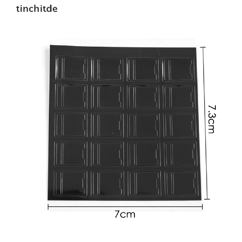 Bộ 120 Miếng Film Dán Màu Đen Dùng Sửa Chữa Bàn Phím Cơ MDI