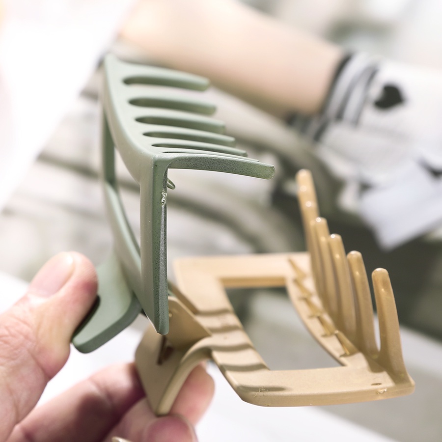 Kẹp tóc nhựa phong cách vintage thời trang cho nữ