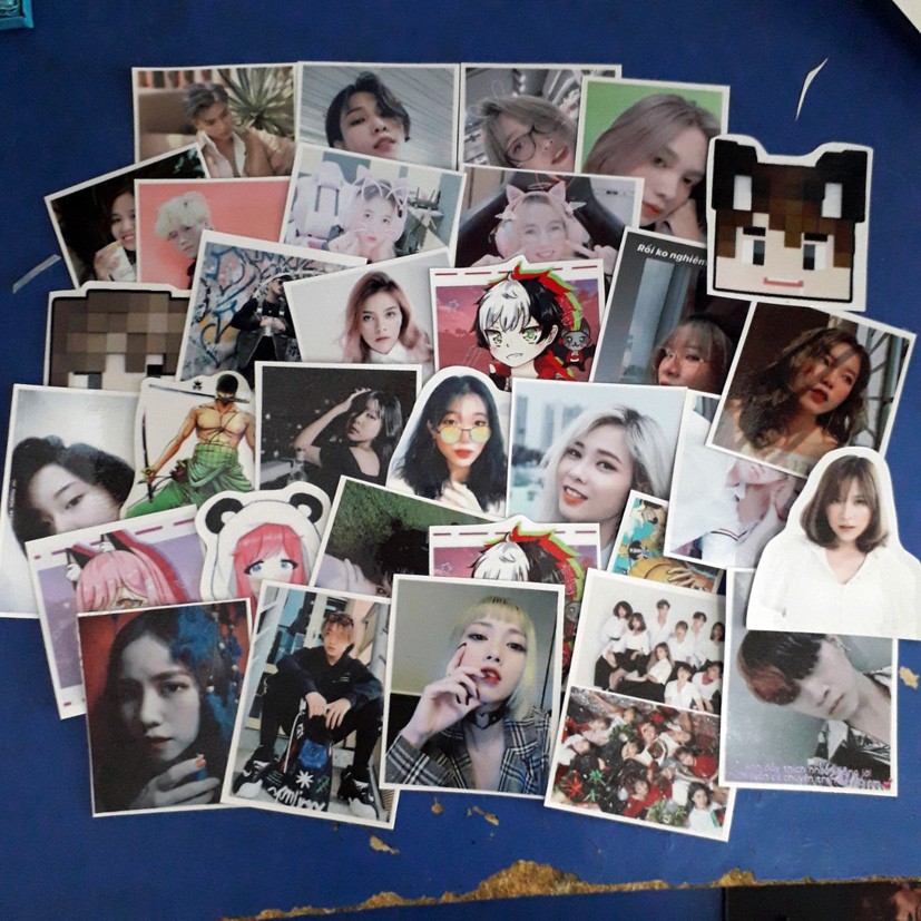 Sticker / Hình dán In Hình Theo yêu cầu