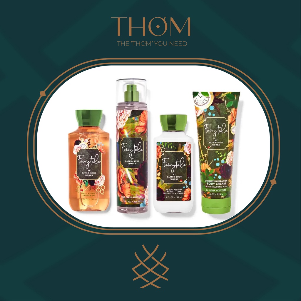 FAIRYTALE | Sản Phẩm Tắm Dưỡng Xịt Thơm Toàn Thân Bath & Body Works