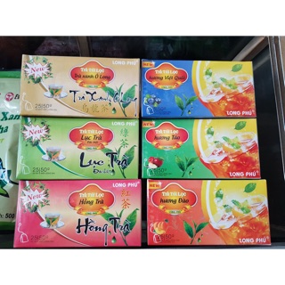 Trà túi lọc Cao cấp LONG PHU FOODS -date mới
