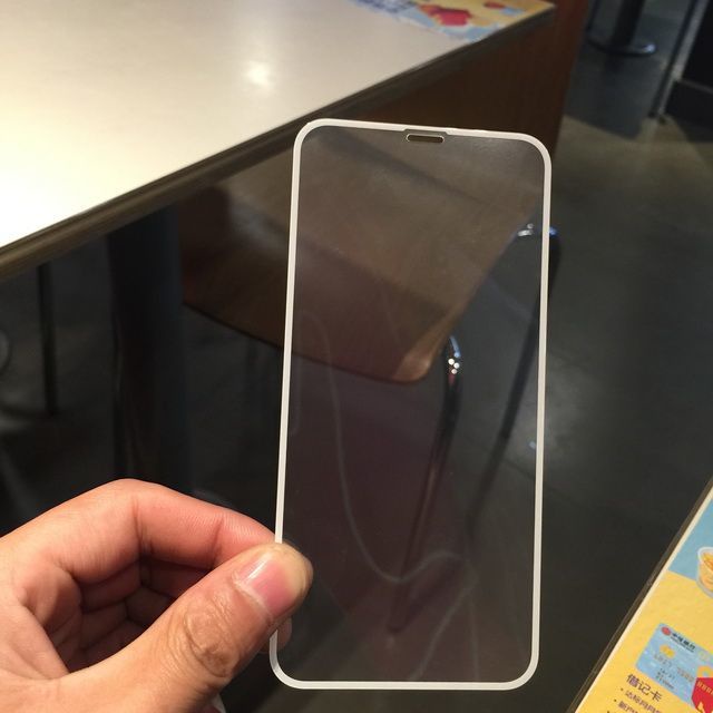 Kính Cường Lực Cứng Màu Trắng Đen Cho Iphone 678Plus 11 / 12 / 13 / XR XSmax
