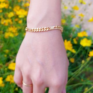 Lắc Tay Nam Nữ Chữ N Nhỏ- Không Đen Rỉ