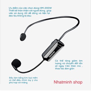 Mic không dây trợ giảng TAKSTAR HM-200W.
