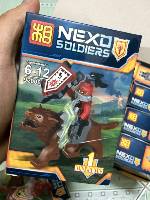 Mẫu Mô Hình Lego Jual LeLe 92006(1-6) Nexo Knights