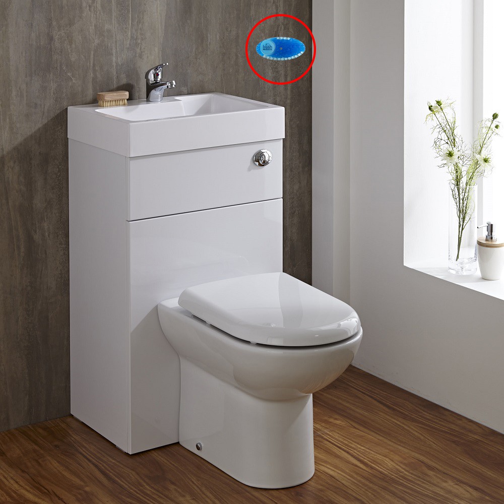 Sáp Thơm Khử Mùi Đa Năng Nhà Vệ Sinh, Toilet, Nhà bếp, Phòng khách ECODEALS Curve Fresher - Gấp 3 sáp thường