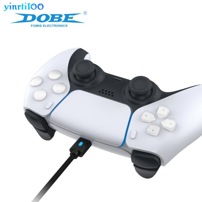 Bộ Vỏ Bảo Vệ Tay Cầm 8 Trong 1 Yinrti100 1 Abs Ps5 + Nút Bấm + Giá Đỡ Trưng Bày + Cáp Sạc