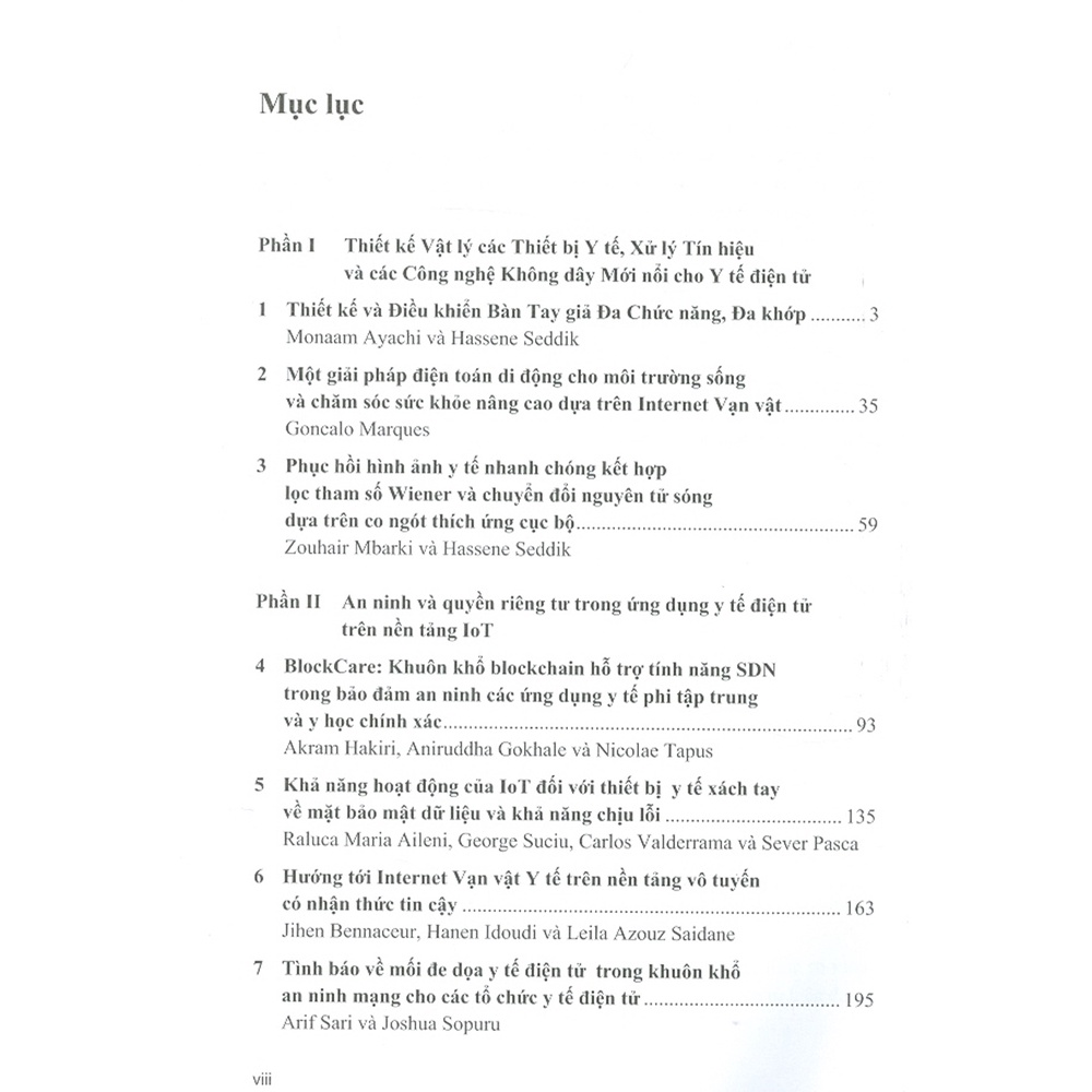Sách - Hệ Thống Thông Minh Cho Y Tế Điện Tử - Công Nghệ WBAN, Bảo Mật Và Ứng Dụng