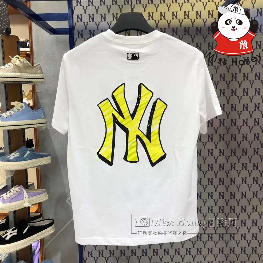 Áo thun tay lỡ MLB hình khối , áo thun form rộng unisex nam nữ , comer_vn