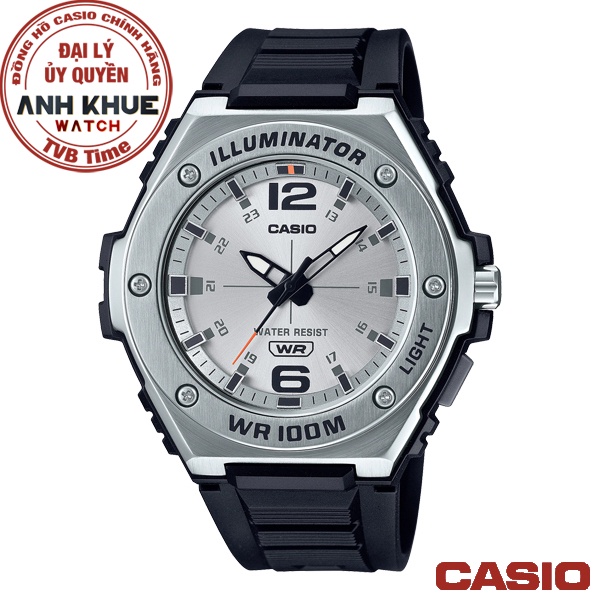 Đồng hồ nam dây nhựa Casio Standard chính hãng Anh Khuê MWA-100H-7AVDF (50mm)