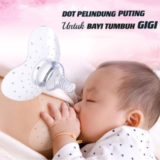 Image of Dot Puting Susu Ibu Bayi Silikon BPA Free Pelindung Puting Susu Ibu