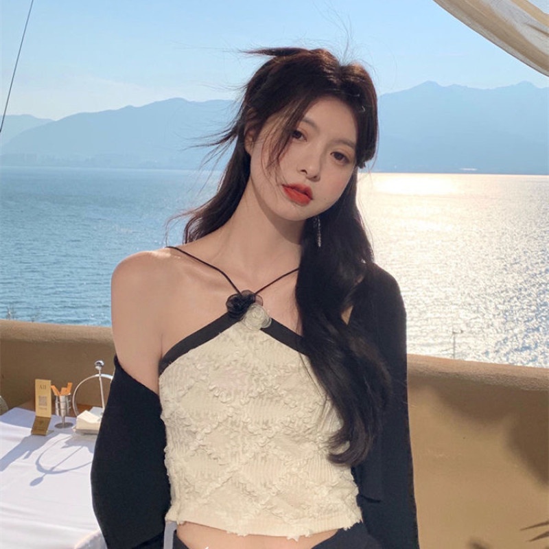 Áo Hai Dây Thiết Kế Quyến Rũ Thời Trang Mùa Hè Cho Nữ