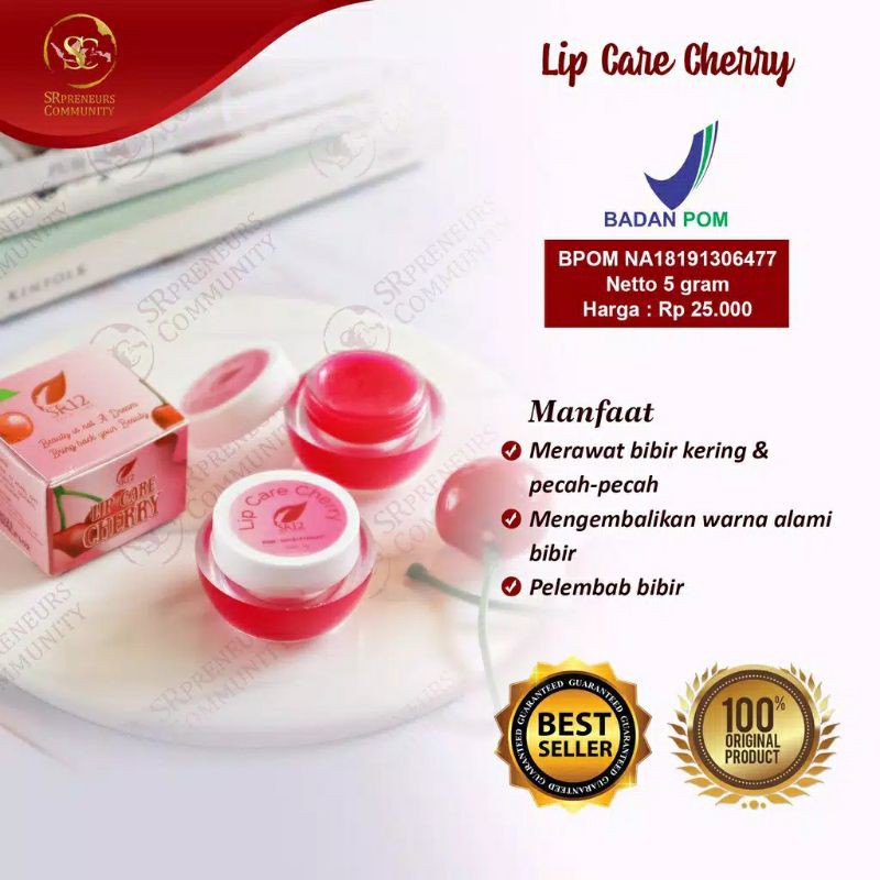 (hàng Mới Về) Son Dưỡng Môi Chiết Xuất Cherry Sr12 | BigBuy360 - bigbuy360.vn