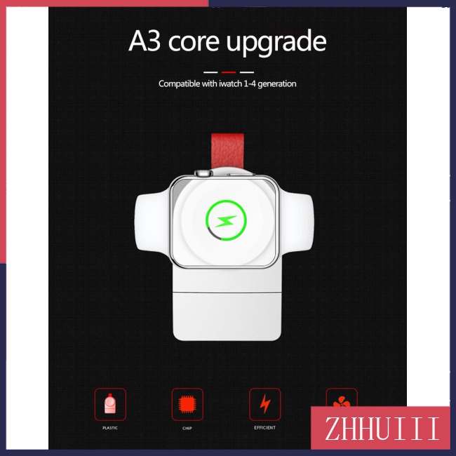 Đế Sạc Nhanh Không Dây USB Cho Apple Watch iWatch 4 3 2 1 Đứng