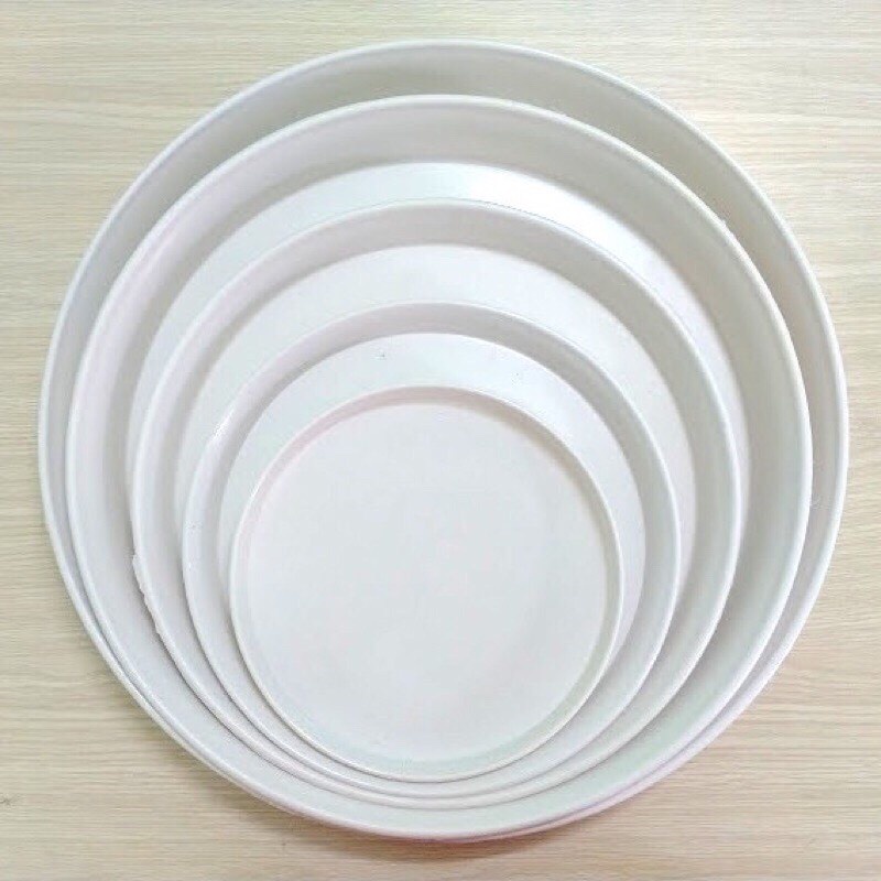 Đĩa lót chậu bằng nhựa size từ 10cm - 45cm
