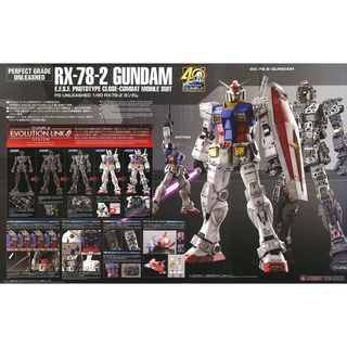 PG UNLEASHED 1/60 RX-78-2 GUNDAM BANDAI